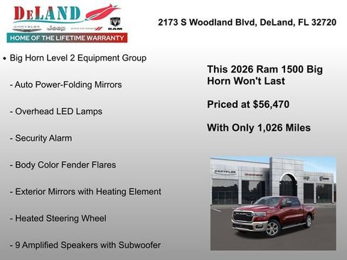 New 2026 RAM 1500 Big Horn image 24