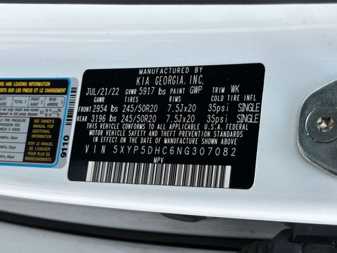 Used 2022 Kia Telluride SX w/ SX Prestige Package AWD/4WD image 23