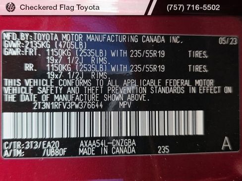 Used 2023 Toyota RAV4 Limited w/ Limited Grade Weather Package image 50