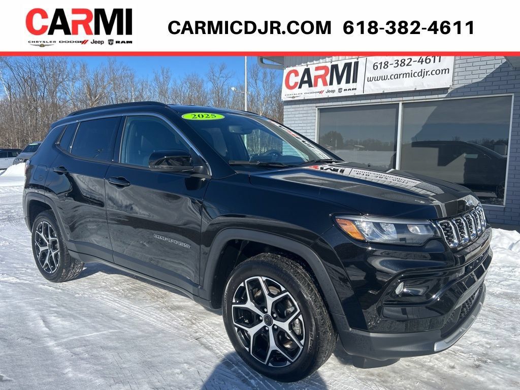 Used 2025 Jeep Compass Limited AWD/4WD image 1
