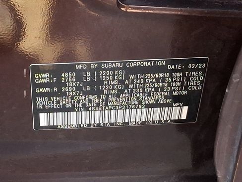 Used 2023 Subaru Outback Touring AWD/4WD image 29