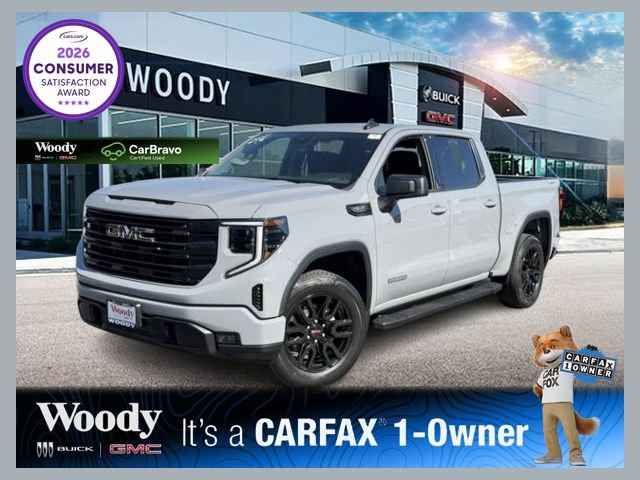 Used 2024 GMC Sierra 1500 Elevation w/ LPO, Elevation Black Package AWD/4WD image 1
