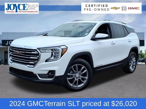 Certified 2024 GMC Terrain SLT w/ LPO, Floor Liner Package image 1