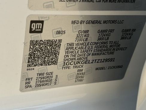 New 2026 Chevrolet Silverado 1500 LTZ image 31