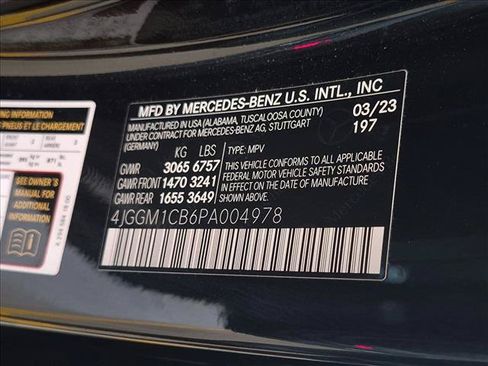 Certified 2023 Mercedes-Benz EQE 350+ 4MATIC SUV image 26