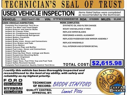 Used 2022 Ford F150 XLT w/ Equipment Group 302A High