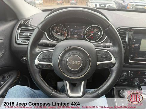 Used 2018 Jeep Compass Limited w/ Navigation Group AWD/4WD image 26