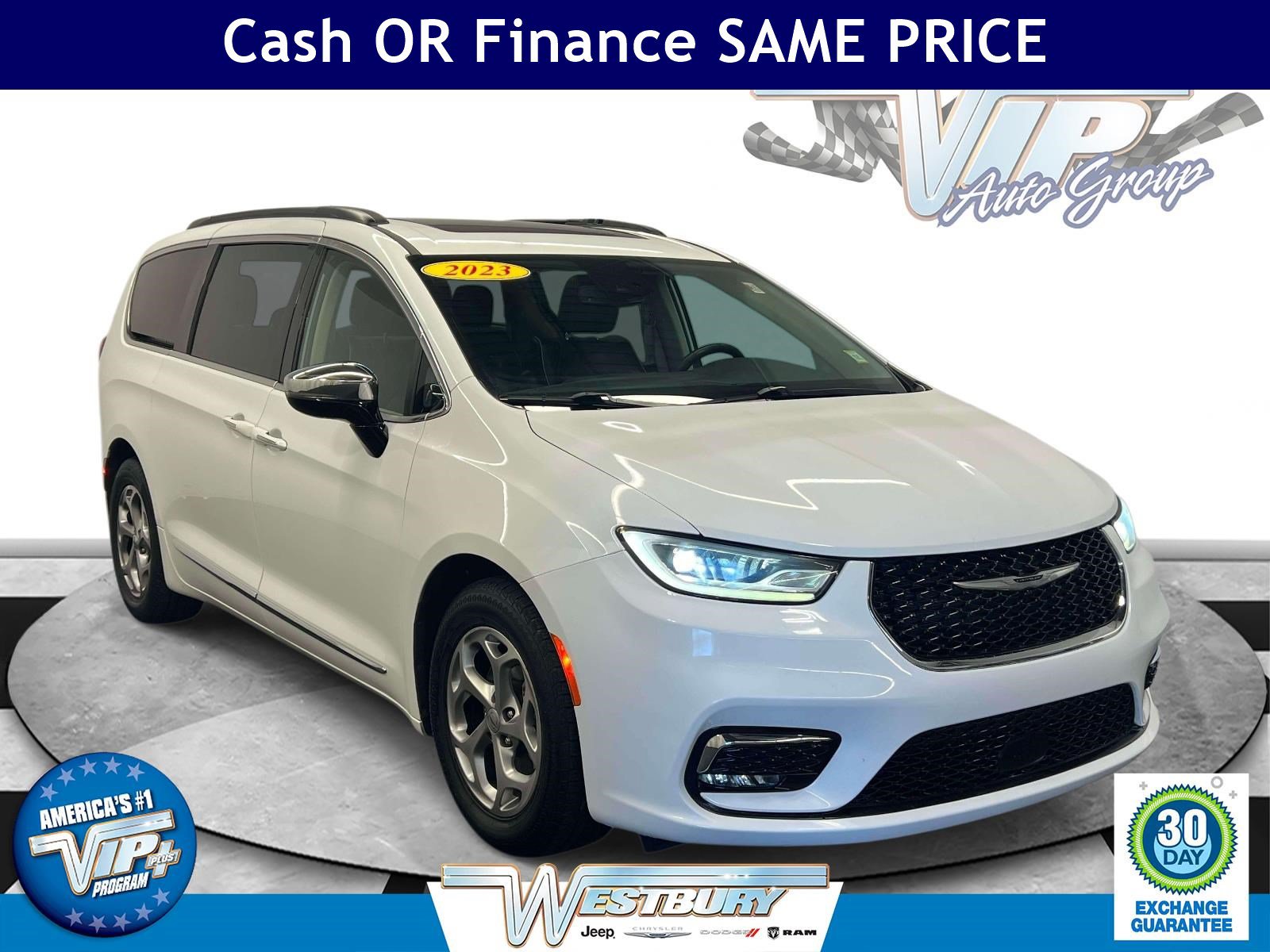 Certified 2023 Chrysler Pacifica Limited FWD image 1