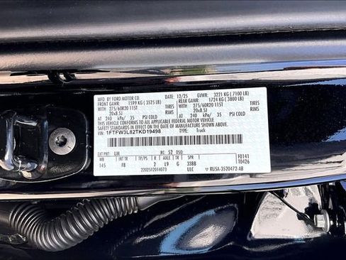 New 2026 Ford F150 XLT w/ Equipment Group 302A MID AWD/4WD image 13