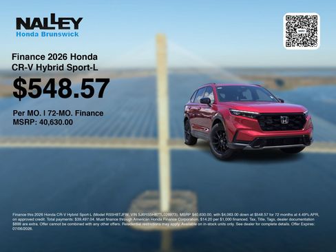 New 2026 Honda CR-V Sport-L image 7