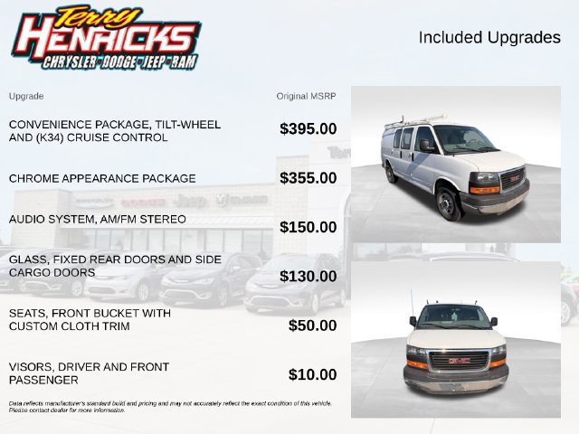 Used 2014 GMC Savana 2500 RWD image 8