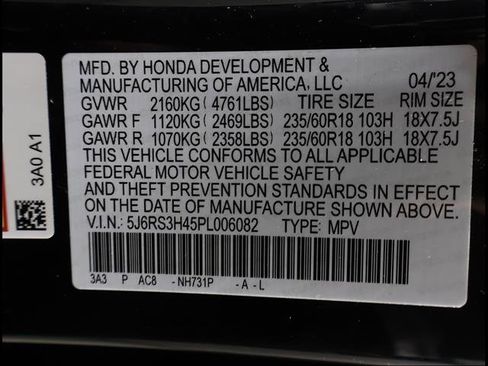 Used 2023 Honda CR-V EX image 12