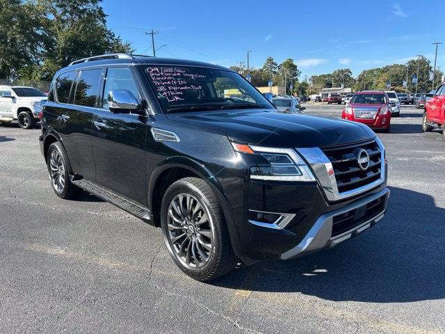 Used 2023 Nissan Armada Platinum w/ Captain's Chairs Package AWD/4WD image 6