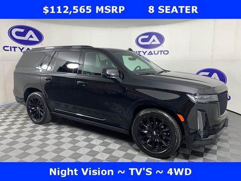 Used 2021 Cadillac Escalade Sport Platinum w/ LPO, ONYX Package AWD/4WD image 1
