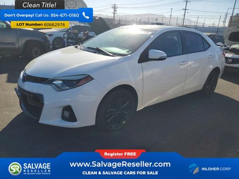 Used 2015 Toyota Corolla S FWD image 1