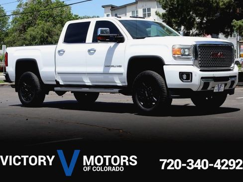 Used 2016 GMC Sierra 2500 Denali w/ Driver Alert Package AWD/4WD image 1