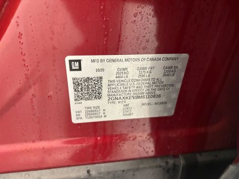 Used 2021 Chevrolet Equinox LT image 50