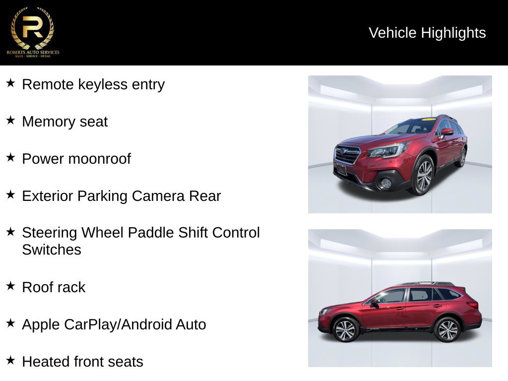 Used 2018 Subaru Outback 2.5i Limited AWD/4WD image 10