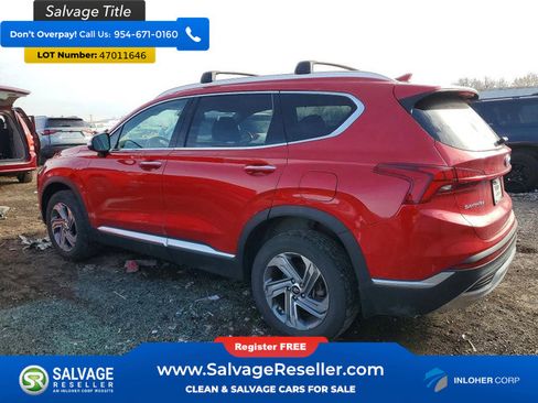 Used 2022 Hyundai Santa Fe SEL w/ Convenience + Premium Package image 3