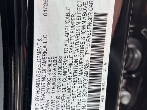 New 2026 Honda Accord EX-L image 5