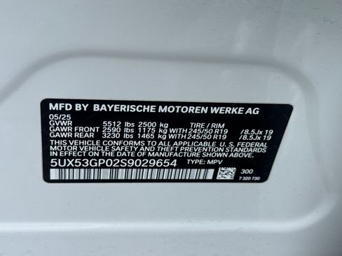Used 2025 BMW X3 xDrive30i w/ Convenience Package AWD/4WD image 21