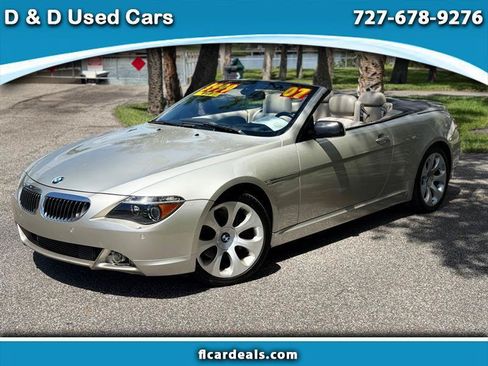 Used 2007 BMW 650i Convertible RWD image 1
