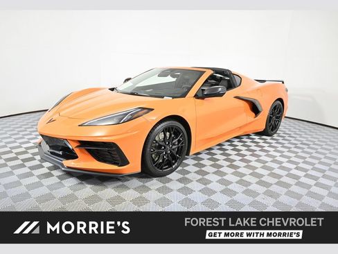 Used 2024 Chevrolet Corvette Stingray Preferred Cpe w/ Z51 Performance Package RWD image 1