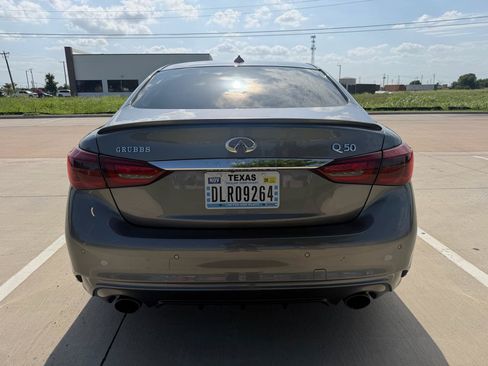 Used 2021 INFINITI Q50 Luxe w/ Cargo Package RWD image 9