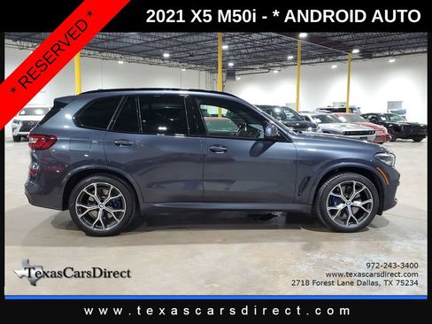 Used 2021 BMW X5 M50i w/ Dynamic Handling Package AWD/4WD image 5