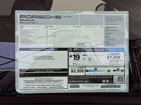 New 2025 Porsche Macan GTS image 44