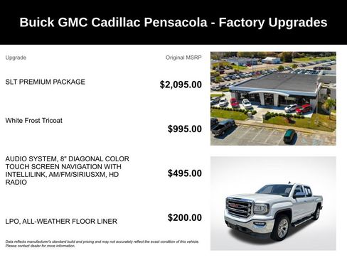 Used 2017 GMC Sierra 1500 SLT w/ SLT Premium Package RWD image 4