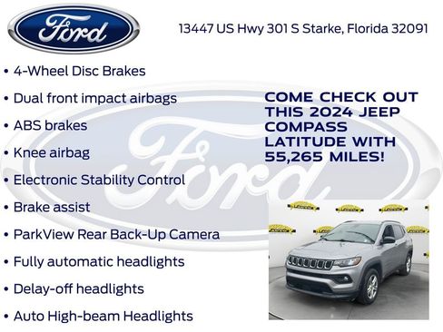 Used 2024 Jeep Compass Latitude image 25