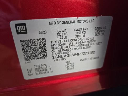 Used 2023 Chevrolet Traverse LT AWD/4WD image 42