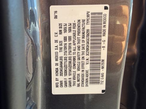 Used 2016 Honda CR-V LX image 12