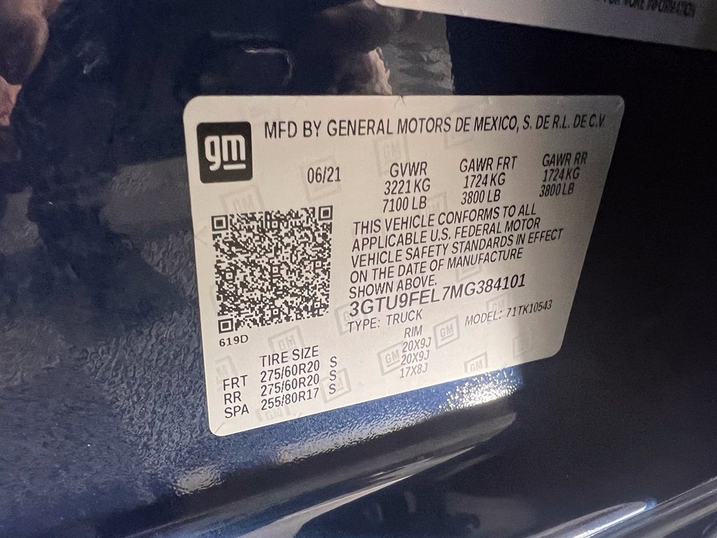 Certified 2021 GMC Sierra 1500 Denali AWD/4WD image 40