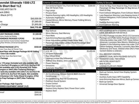 Certified 2023 Chevrolet Silverado 1500 LTZ w/ Technology Package image 32