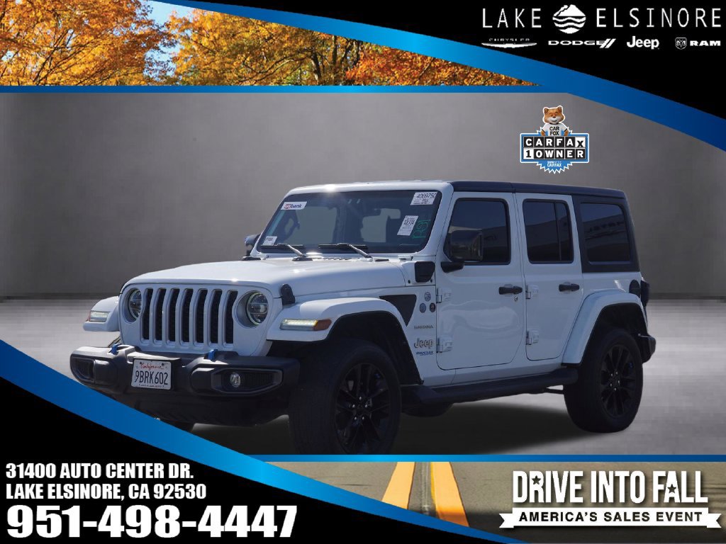 Certified 2022 Jeep Wrangler Unlimited Sahara AWD/4WD image 1