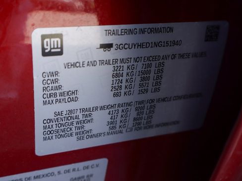 Used 2022 Chevrolet Silverado 1500 High Country w/ Technology Package image 58