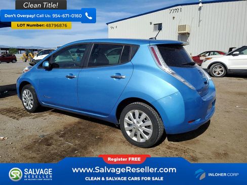 Used 2013 Nissan Leaf S w/ Charger Pkg FWD image 3