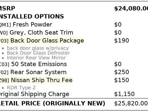 Used 2020 Nissan NV200 SV w/ Back Door Glass Package FWD image 4