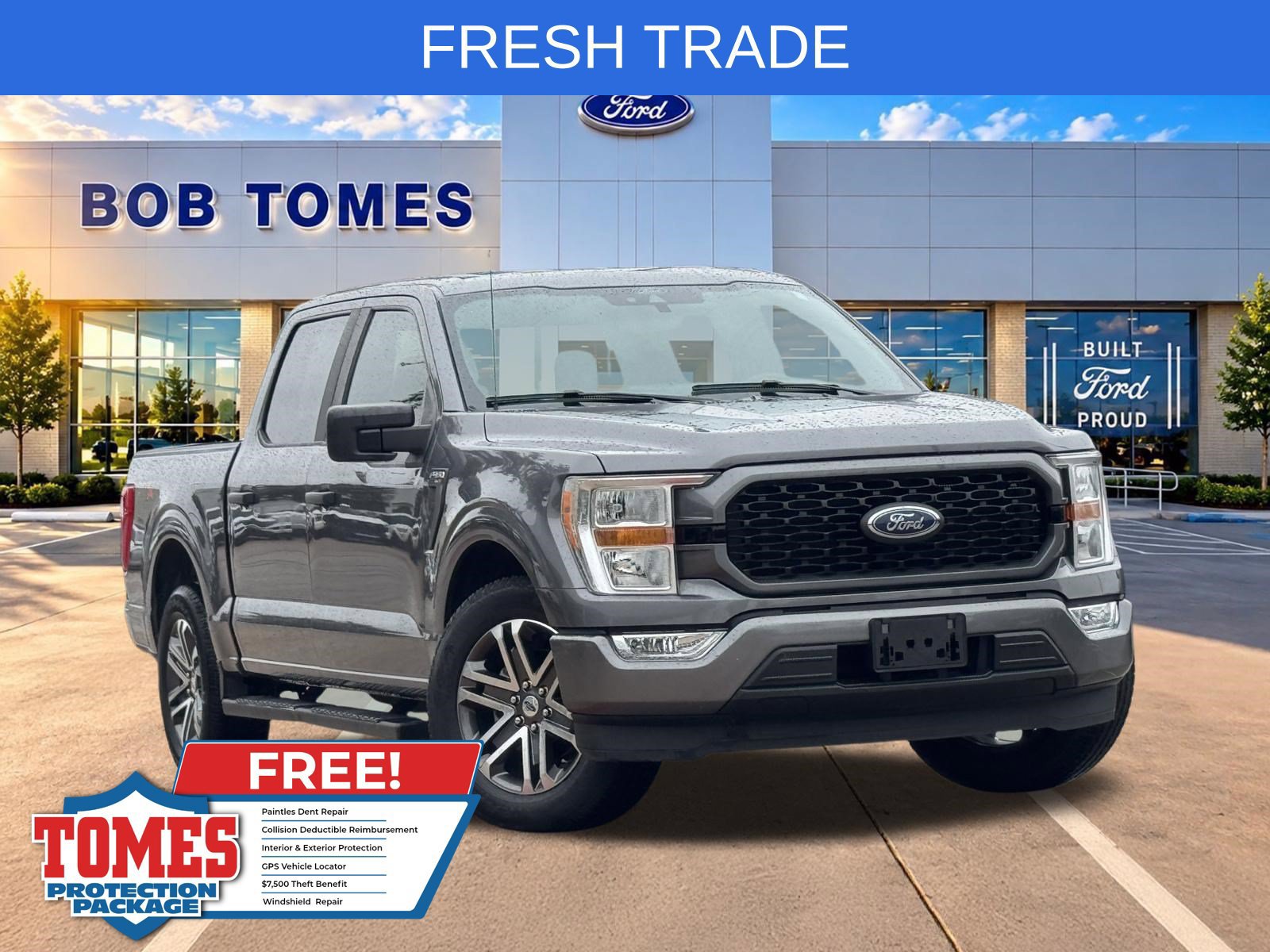 Used 2021 Ford F150 XL w/ STX Appearance Package RWD image 1