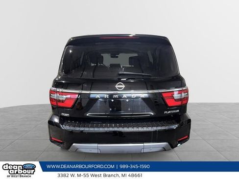 Used 2022 Nissan Armada Platinum w/ Captain's Chairs Package AWD/4WD image 3