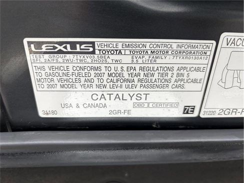 Used 2007 Lexus ES 350 image 22