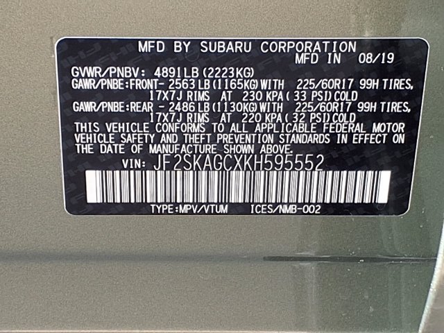 Used 2019 Subaru Forester Premium AWD/4WD image 10