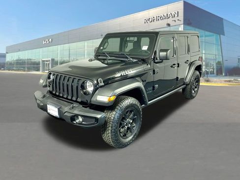 Used 2021 Jeep Wrangler Unlimited Willys image 1