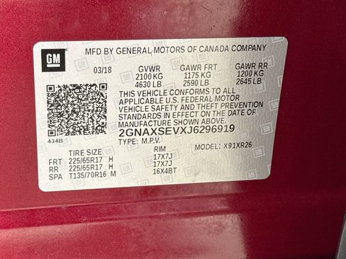 Used 2018 Chevrolet Equinox LT AWD/4WD image 28