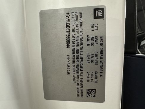 Used 2015 Chevrolet Corvette Z06 w/ 3LZ Preferred Equipment Group image 40