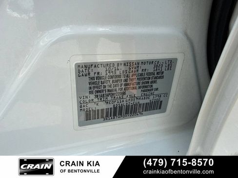 Used 2017 Nissan Sentra SV FWD image 13