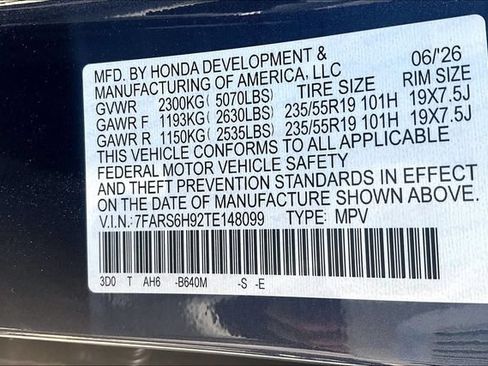 New 2026 Honda CR-V Sport Touring image 14