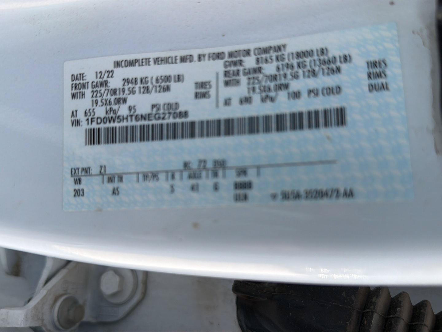Used 2022 Ford F550 4x4 Crew Cab Super Duty image 36
